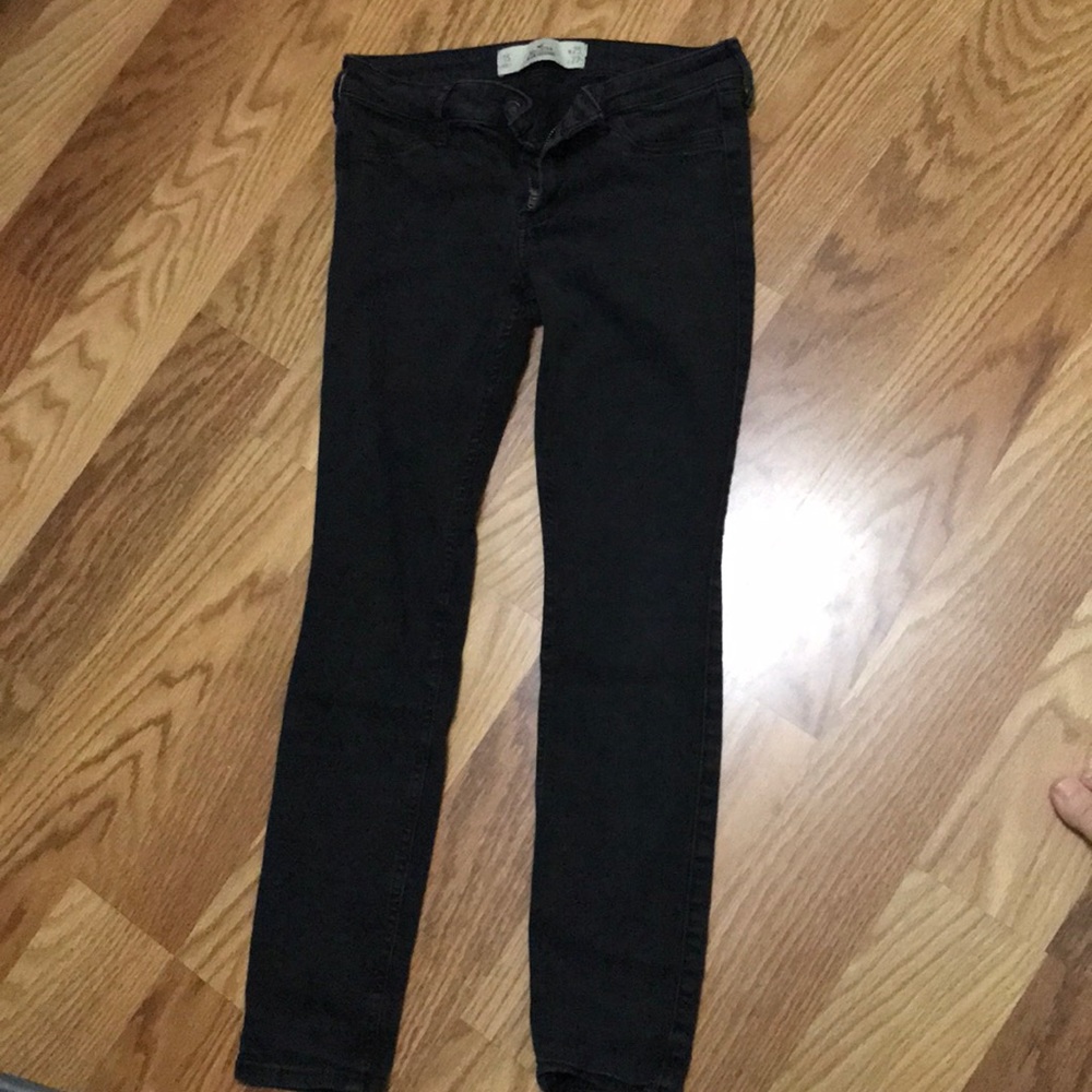 Hollister black jeggings